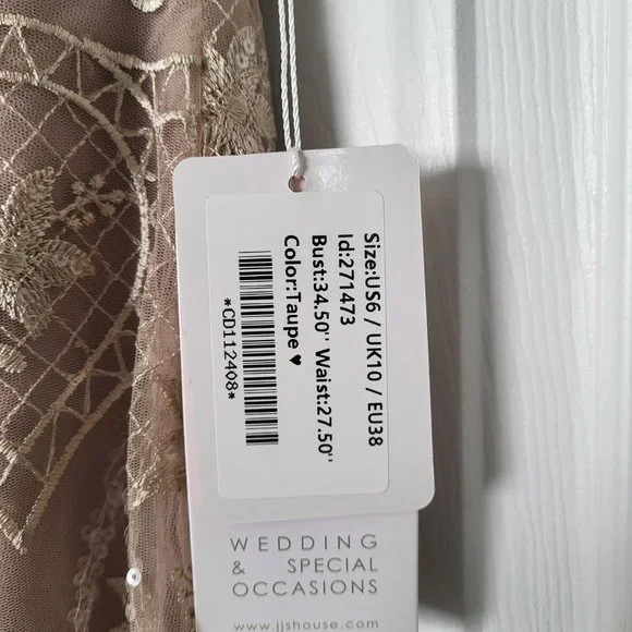 NWT JJ's House MOB/MOG gown - Picture 5 of 10